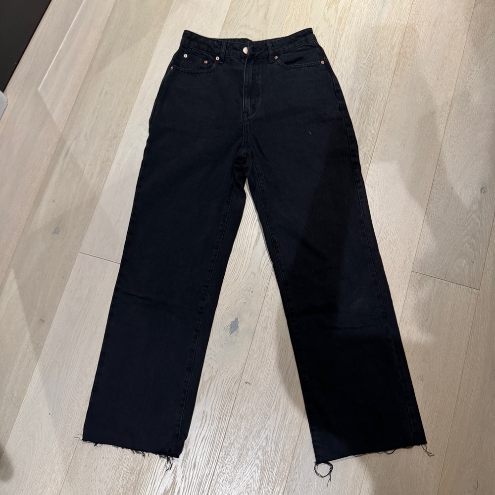 Love, Bonito Black Wide Leg Women's Jeans